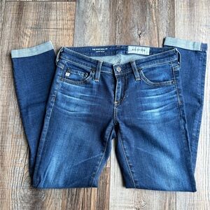 AG Adriano Goldschmied Dark Blue Skinny Jeans